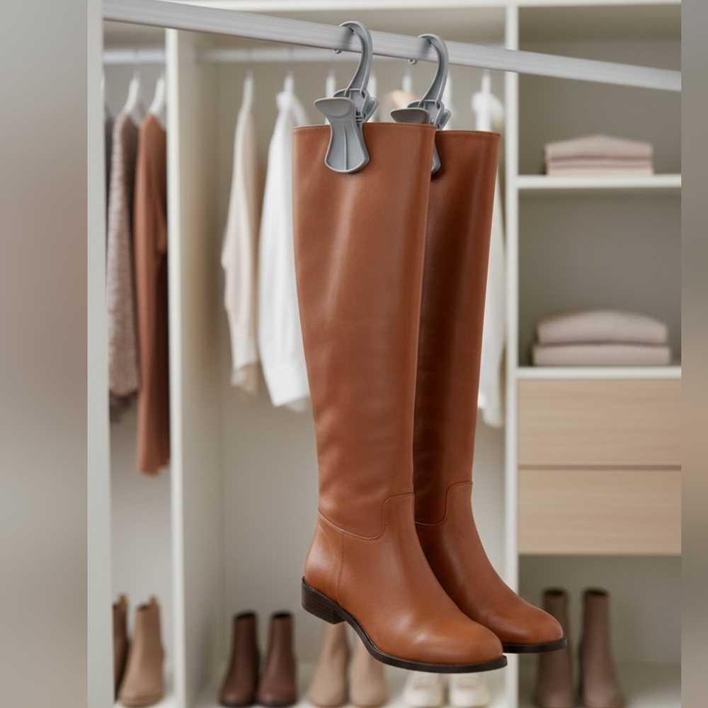 Tall Boots Hanger Clips. Pack Of 6. EUC